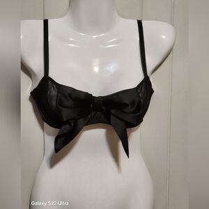 Victoria's Secret Black Bow Bralette